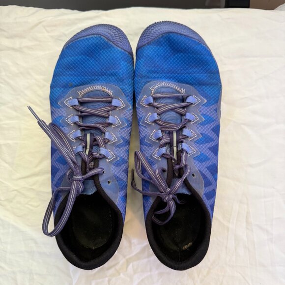 Merrell Vapor Glove 3 Barefoot Shoes Women's Size 10 Baja Blue Running J12676 - Picture 2 of 4